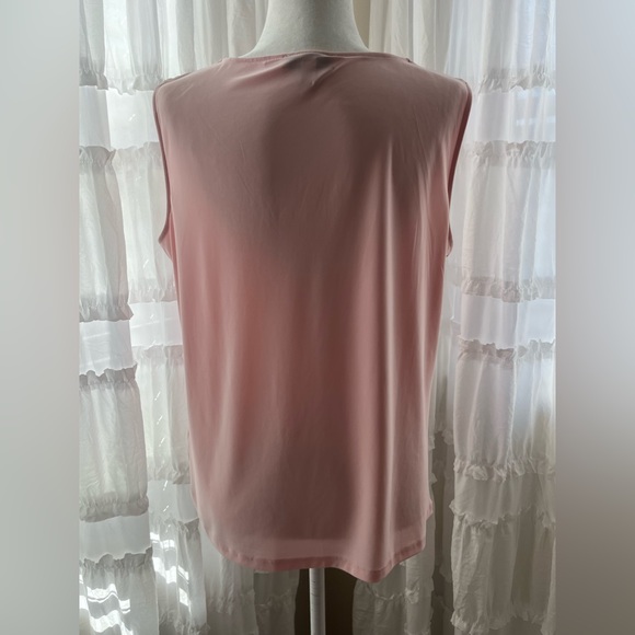 Nine West pink blouse size XL NWT - Picture 5 of 8